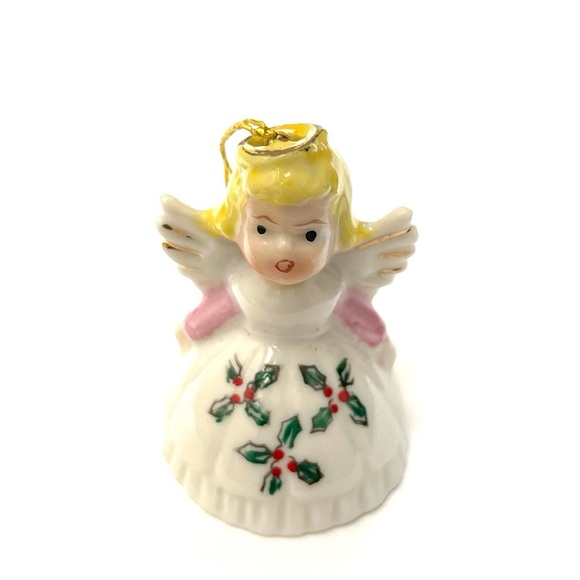 Vintage Angel Bell Ornament Japan - Picture 1 of 5